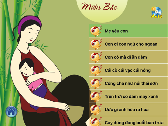 Screenshot #5 pour Ru Con Ba Miền, Nhạc Cho Bé - Hát Ru Bé Ngủ