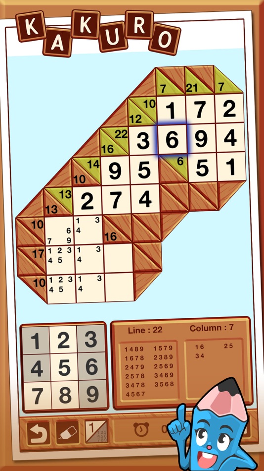 #5. Kakuro MM (iOS) di: Magma Mobile