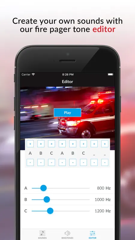 iPager - fire pager & ringtone screenshot 4 of 4
