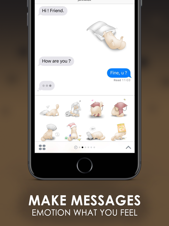 Screenshot #5 pour โอเรน สติ้กเกอร์แมวเหมียว สำหรับ iMessage