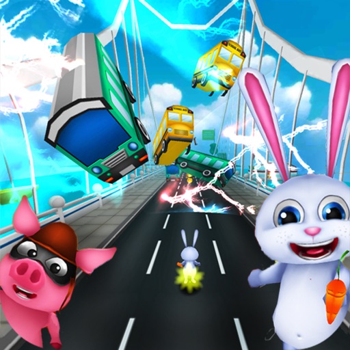 Bunny subway surf -  Bunny Rush iOS App