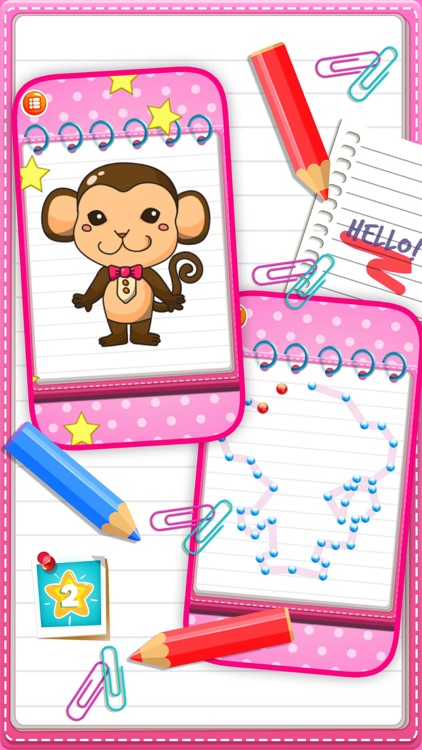 Zoo Animals Drawing Line Connect The Dots to Dots screenshot-3