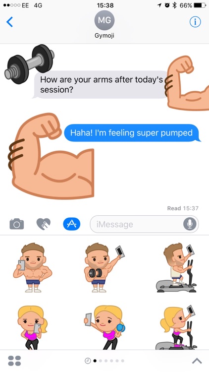 Gymoji - Fitness Stickers by body360