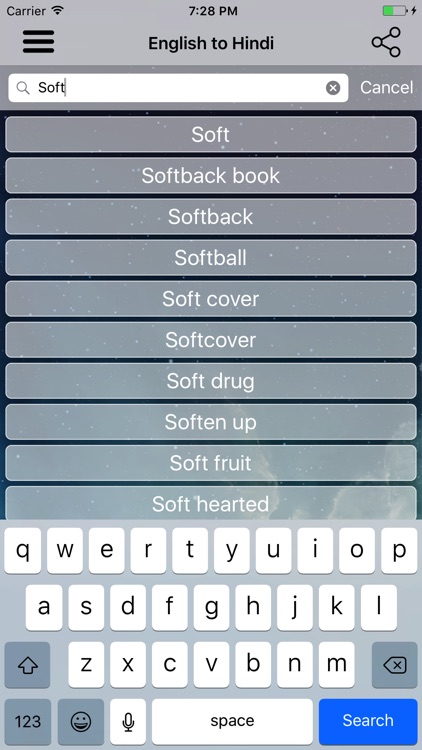 English To Hindi Dictionary and Translator