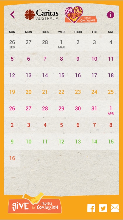 Project Compassion 2017