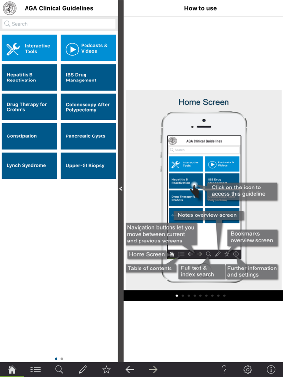 Screenshot #4 pour AGA Clinical Guidelines
