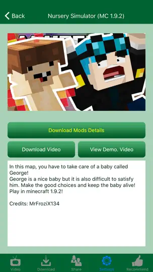 Screenshot von Featured Maps For Minecraft auf dem iPhone 5