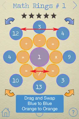 Game screenshot Math Rings apk