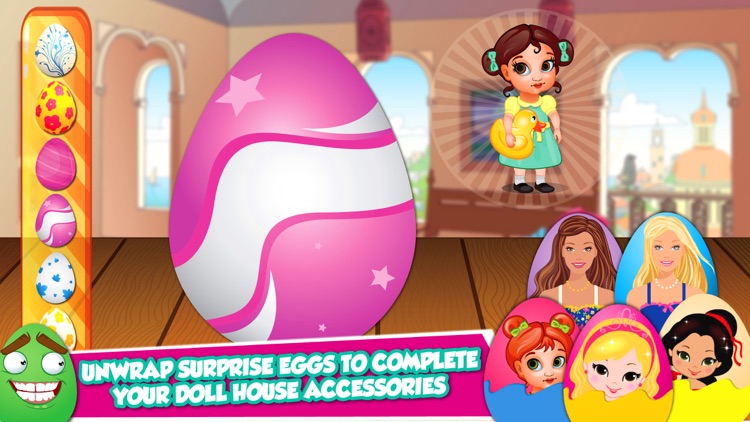 Kinder Surprise Eggs to Open Dream Doll House