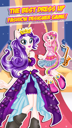 Pony Rainbow Friendship Dress Up Games screenshot 1