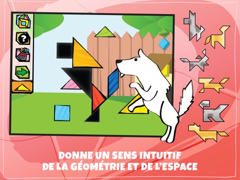 Screenshot #4 pour Puzzles Tangram Pour Enfants: Chiens et Chiots