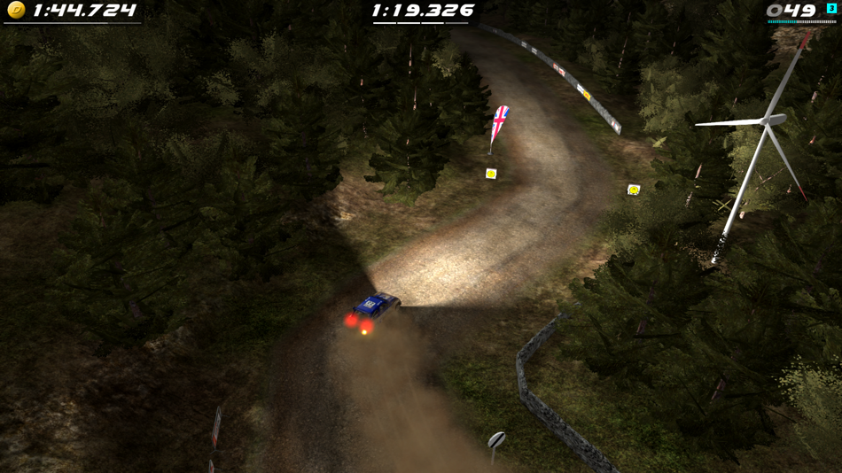 #6. Rush Rally Origins (iOS) Bởi: Brownmonster Limited