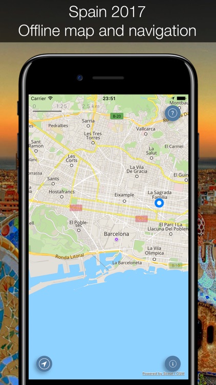 Spain 2017 — offline map and navigation!