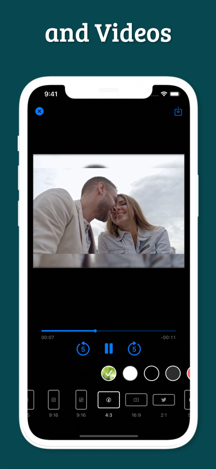 No Crop - Video and Photo Fit