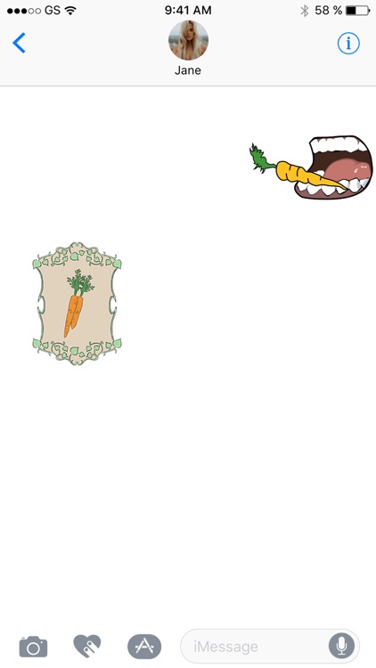 Carrots Two Sticker Pack