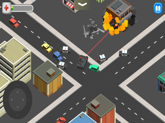 Screenshot #4 pour Smashy Town - Tank Army Fight