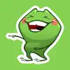 Crazy Frog Sticker Emoticons delete, cancel