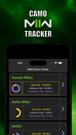 Game screenshot MWII Camo Tracker mod apk