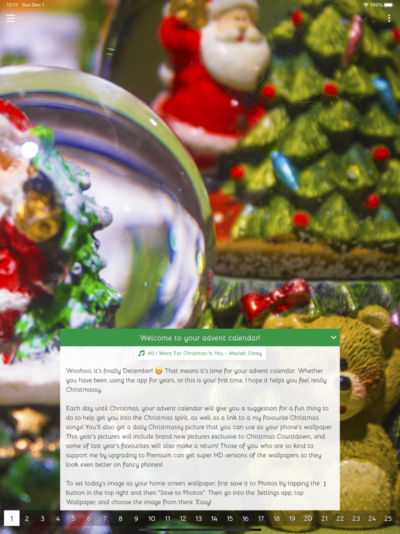 Christmas Countdown (2026) iPad screenshot 5 - Entertainment app