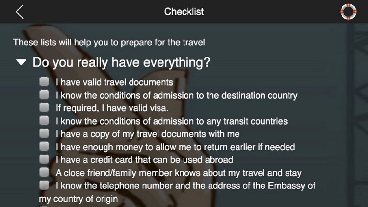 SAFE TRAVEL & WORK APPLICATION