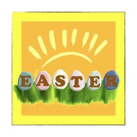 Easter Blessings stickers logo