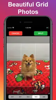 How to cancel & delete photo splitter: picture grids 3