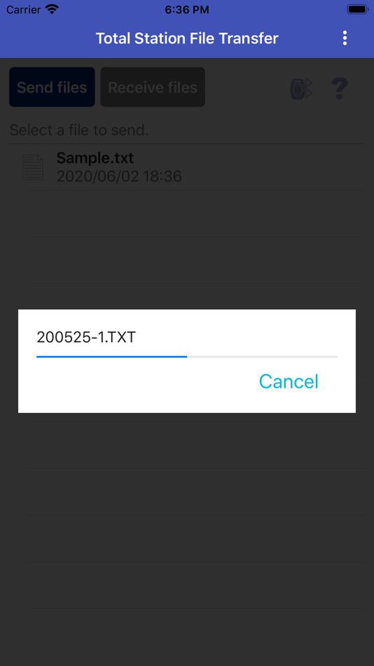 #3. Total Station File Transfer (iOS) By: NIKON-TRIMBLE CO.,LTD.