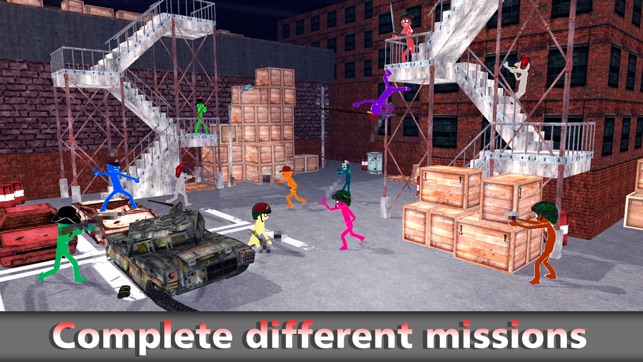 Stickman Gun Strike Shooter Full(圖4)-速報App