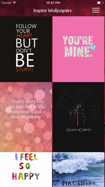 InspireWalls - Free Download HD Quotes Wallpapers