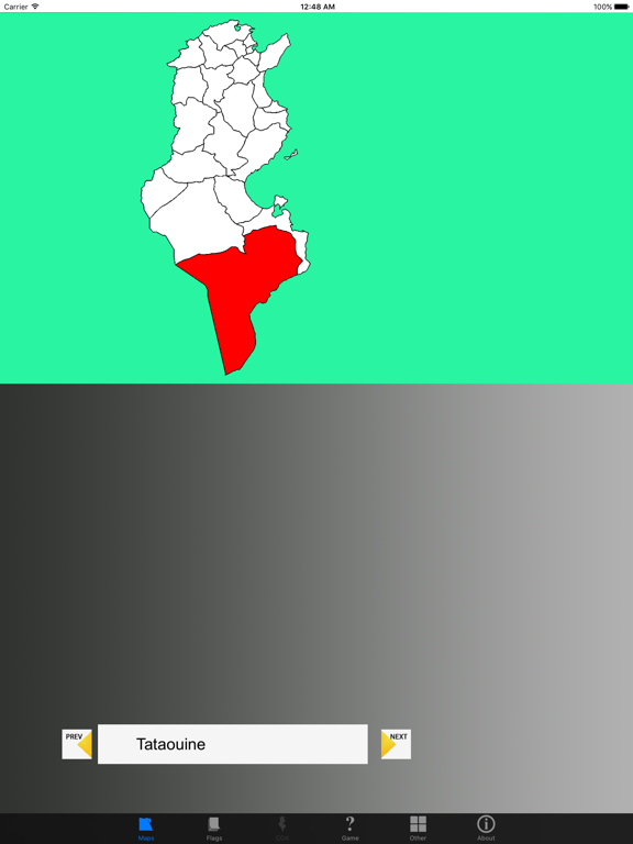 Screenshot #4 pour Tunisia State Maps and Capitals