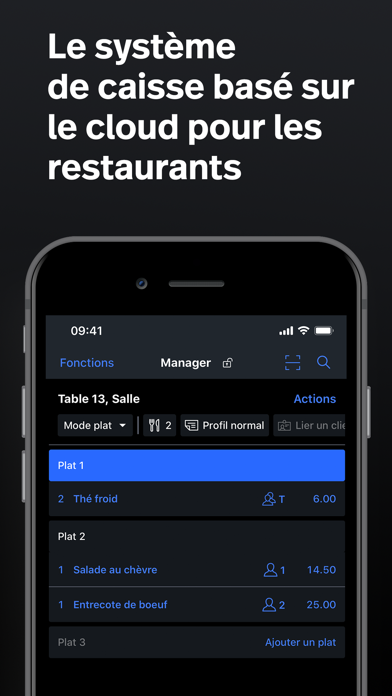 Screenshot #1 pour Lightspeed Restaurant POS (K)