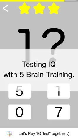 Game screenshot IQ Test - Free Game apk