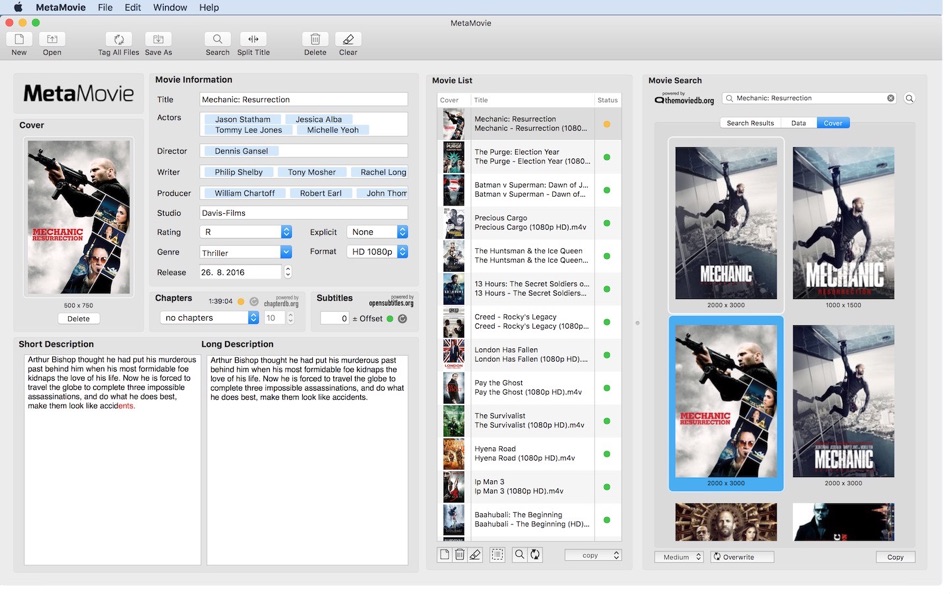 MetaMovie - 2.5.0 - (macOS)