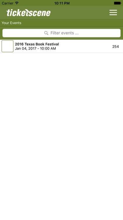 Ticketscene Check-in App