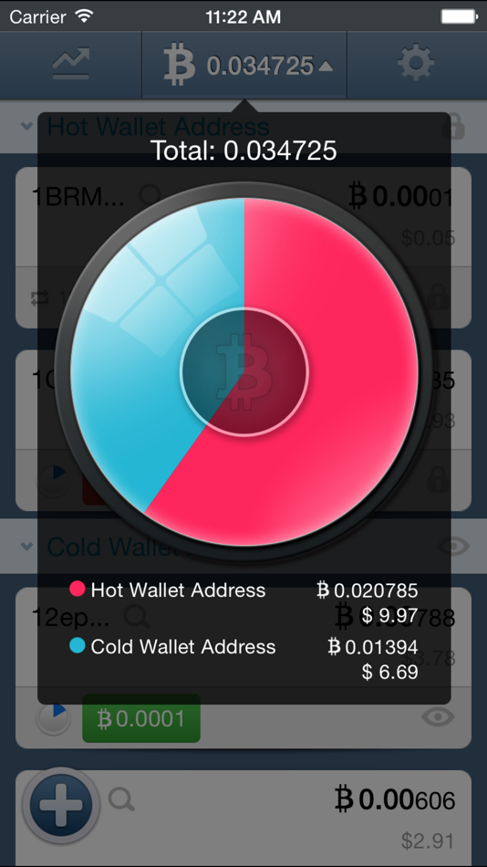#3. Bither - Bitcoin Wallet (iOS) 由: BITHER Limited
