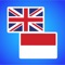 Icon English to Indonesian.