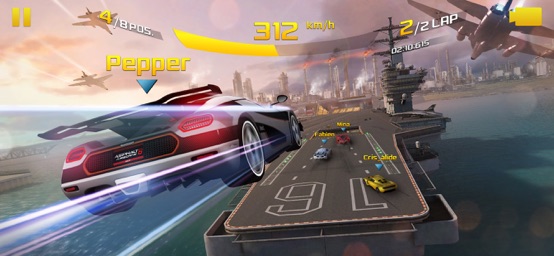 Screenshot of Asphalt 8: Airborne