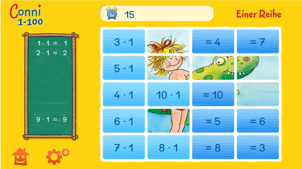 Screenshot von Conni Rechnen 1-100 auf dem iPhone 4
