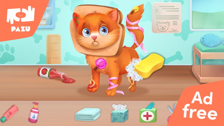 Pet Doctor Care games for kids screenshot-0