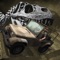 Thrill Seeking and Challenging fun Off-road Car Driving game, Dinosaurs are about and are dangerous