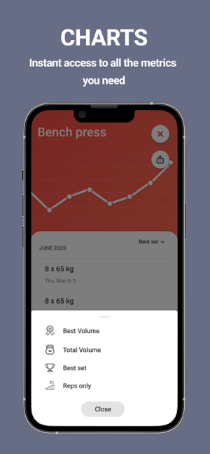 ‎Simple Workout Tracker Screenshot