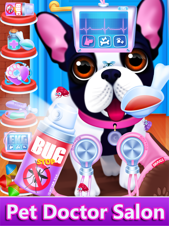 Screenshot #6 pour Kids New Puppy - Pet Salon Games for Girls & Boys