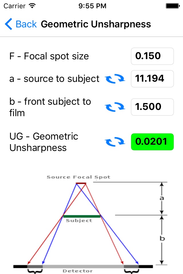 Gamma Ray Calculator screenshot 4