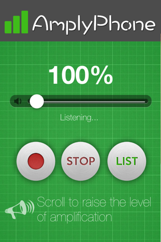 AmplyPhone - Personal hearing amplifier screenshot 2