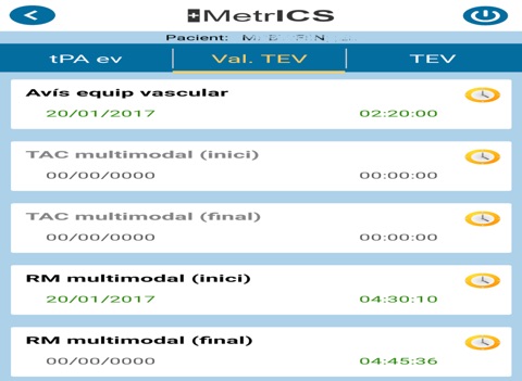 metrICS screenshot 3