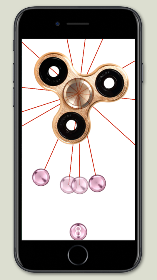 #1. Spinner Shot - Tricky Shot of Fidget Spinner Theme (iOS) 由: Dickson Kwok