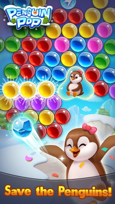 Screenshot #1 pour Penguin Pop - Bubble Shooter