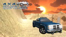 Game screenshot 4x4 Offroad Jeep Driving 3D: Desert Transport 2017 mod apk