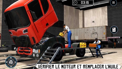 Screenshot #3 pour Monstre Camion Mécanicien Sim:Auto Réparer Atelier