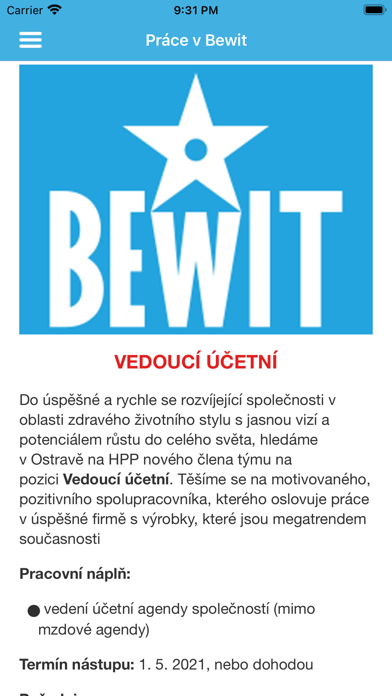 BEWIT Screenshot